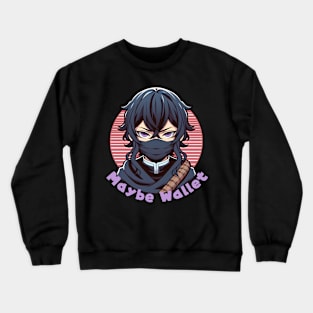 Anime guy thief Crewneck Sweatshirt